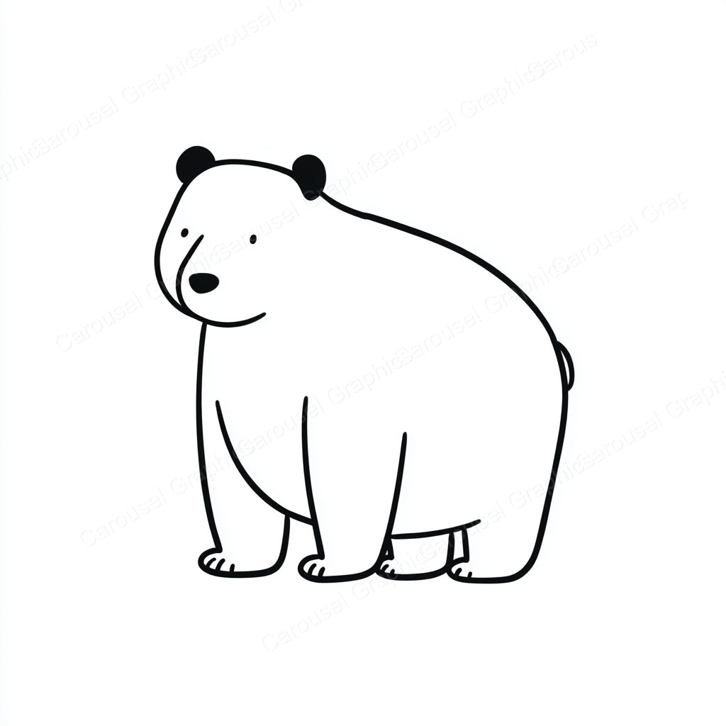 Panda Vector Graphic preview