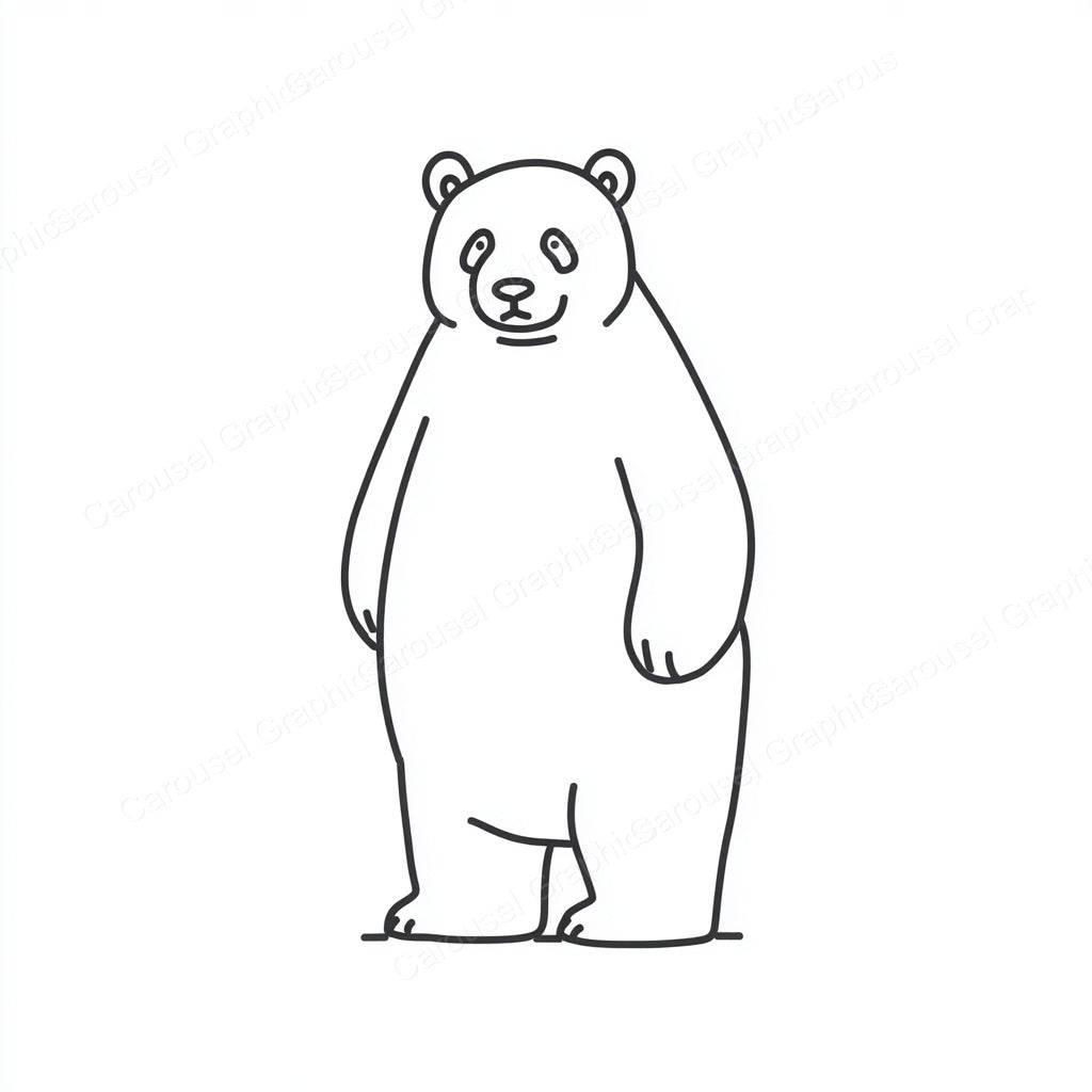Panda Vector Graphic preview