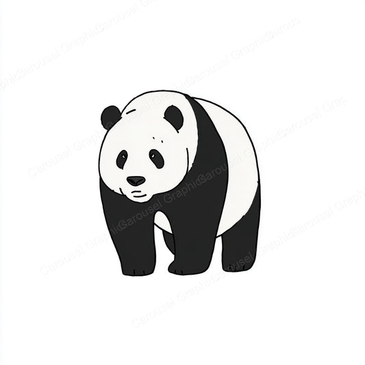 Panda Vector Graphic preview