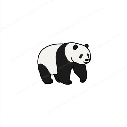 Panda Vector Graphic preview