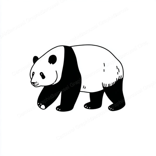 Panda Vector Graphic preview