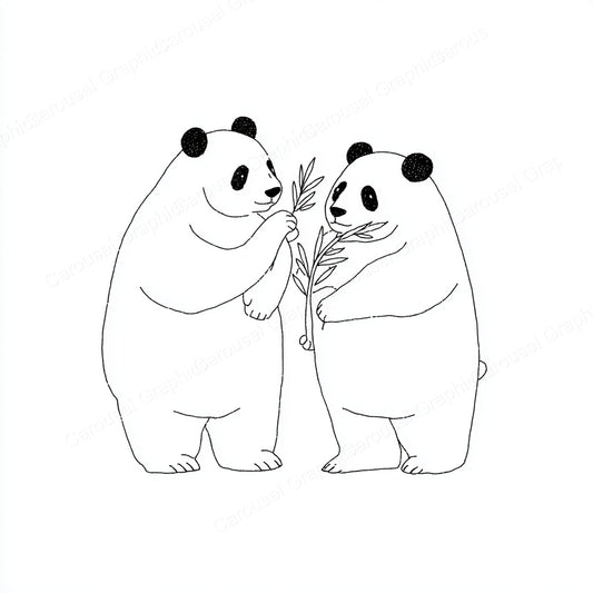 Panda Vector Graphic preview