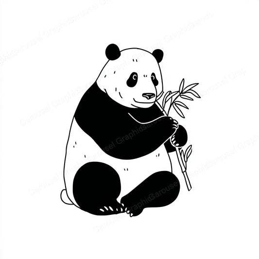 Panda Vector Graphic preview