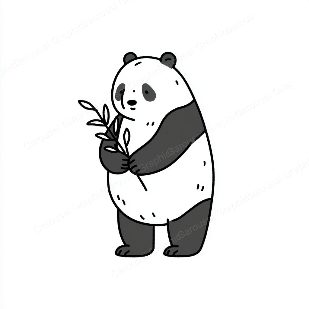 Panda Vector Graphic preview