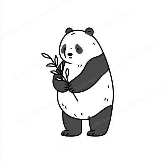 Panda Vector Graphic preview
