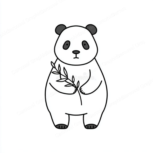 Panda Vector Graphic preview