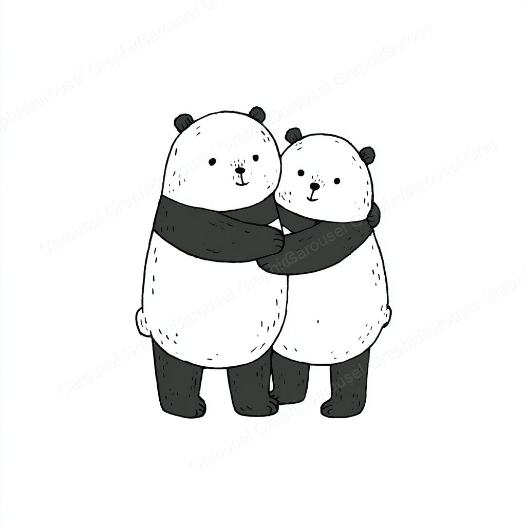 Panda Vector Graphic preview