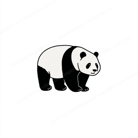 Panda Vector Graphic preview