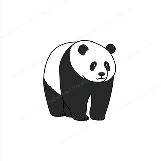 Panda Vector Graphic preview