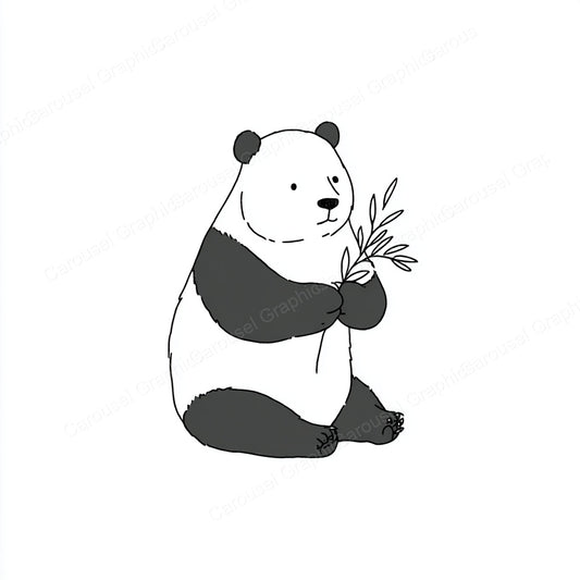 Panda Vector Graphic preview