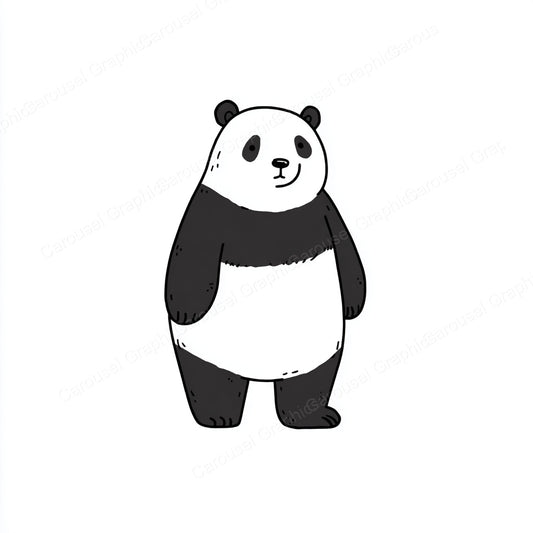 Panda Vector Graphic preview