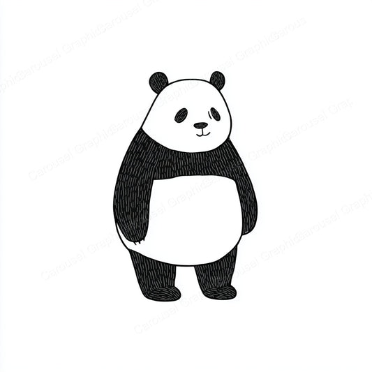 Panda Vector Graphic preview