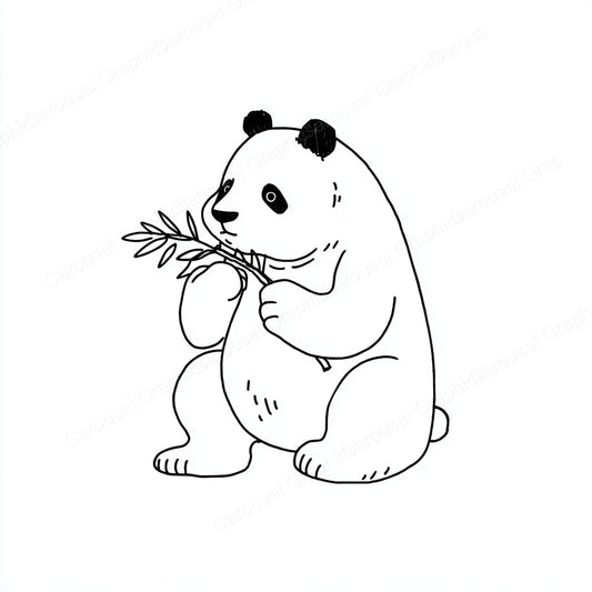 Panda Vector Graphic preview