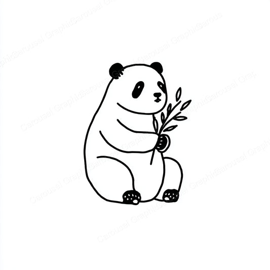 Panda Vector Graphic preview