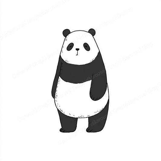 Panda Vector Graphic preview