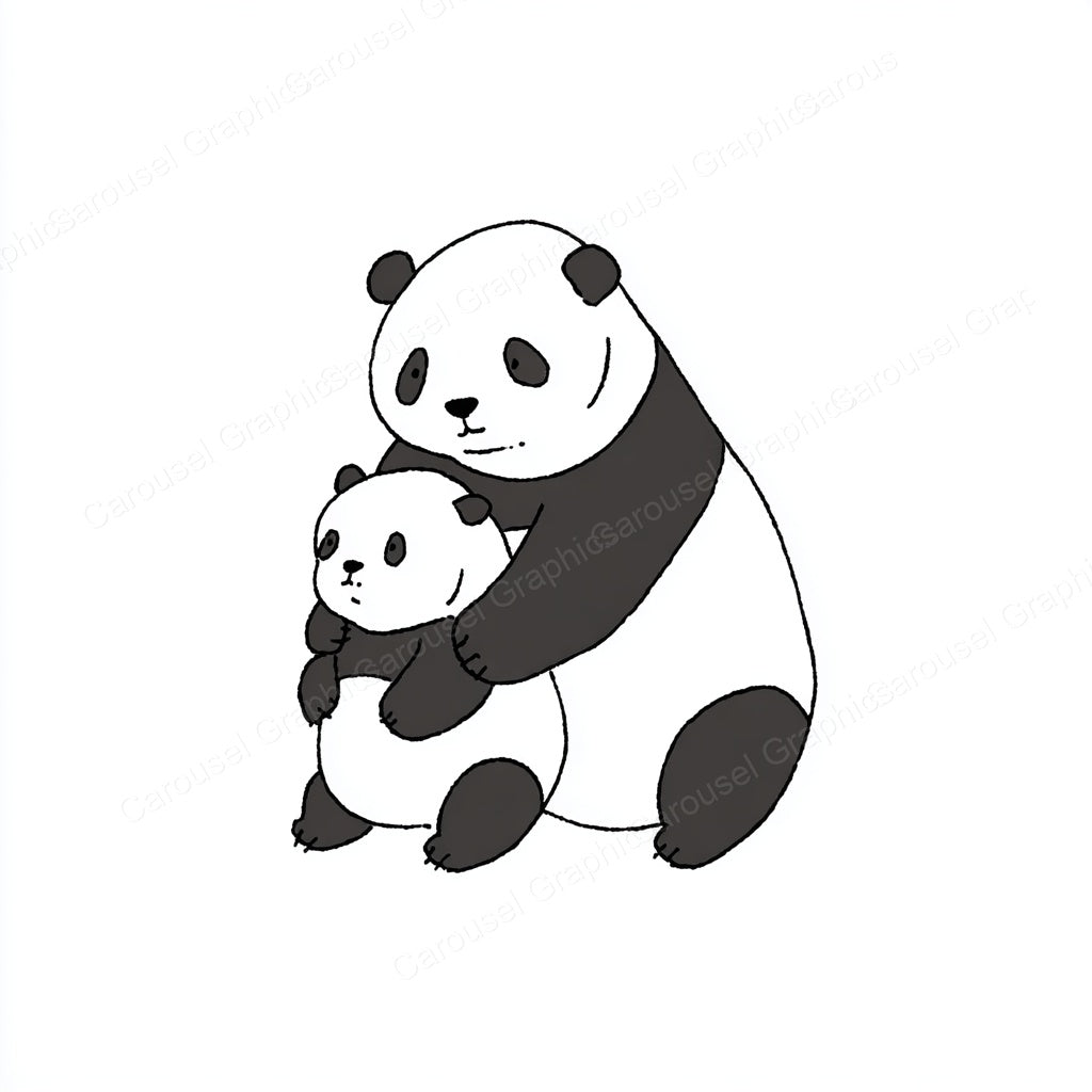 Panda Vector Graphic preview