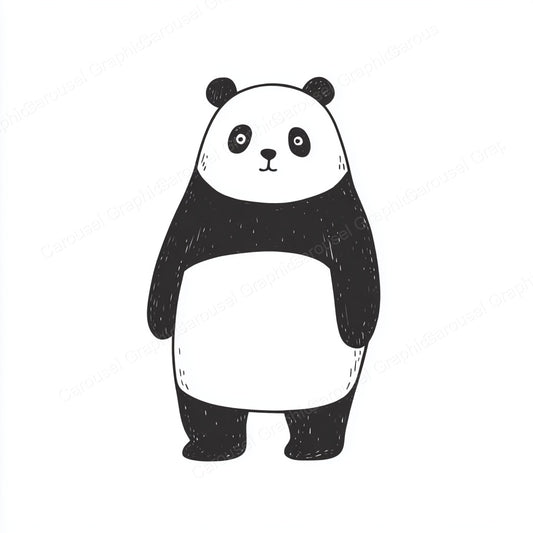 Panda Vector Graphic preview