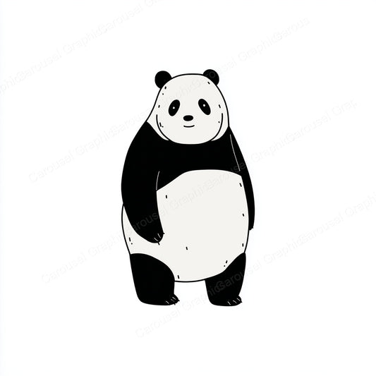 Panda Vector Graphic preview