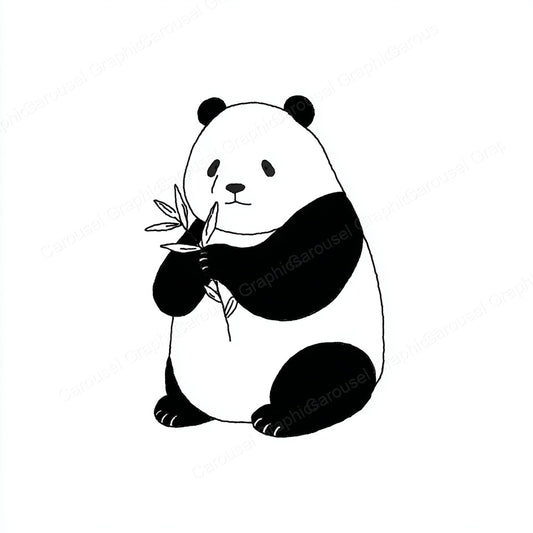 Panda Vector Graphic preview