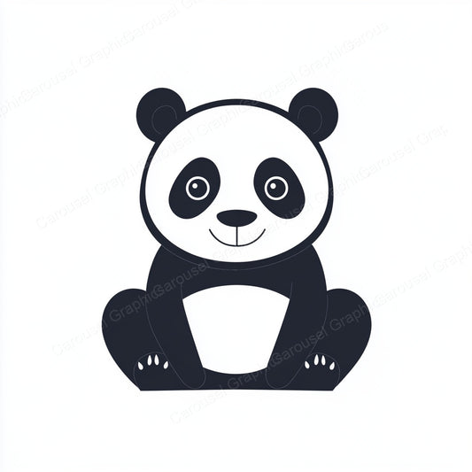 Panda Vector Graphic preview