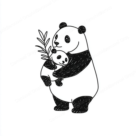 Panda Vector Graphic preview