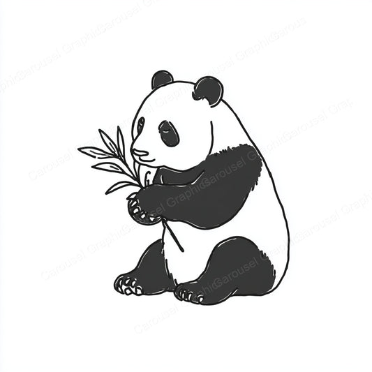 Panda Vector Graphic preview