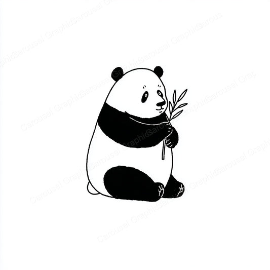 Panda Vector Graphic preview