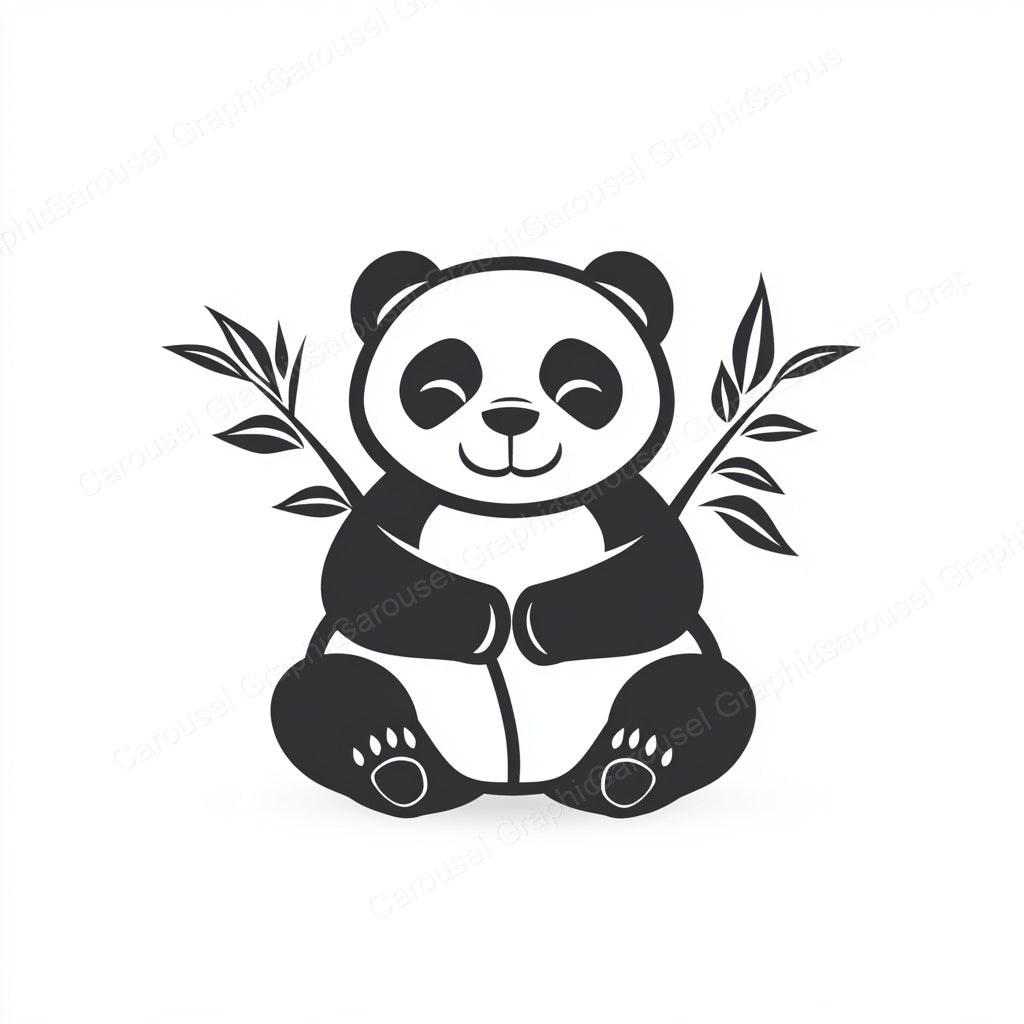 Panda Vector Graphic preview