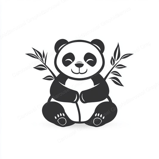 Panda Vector Graphic preview
