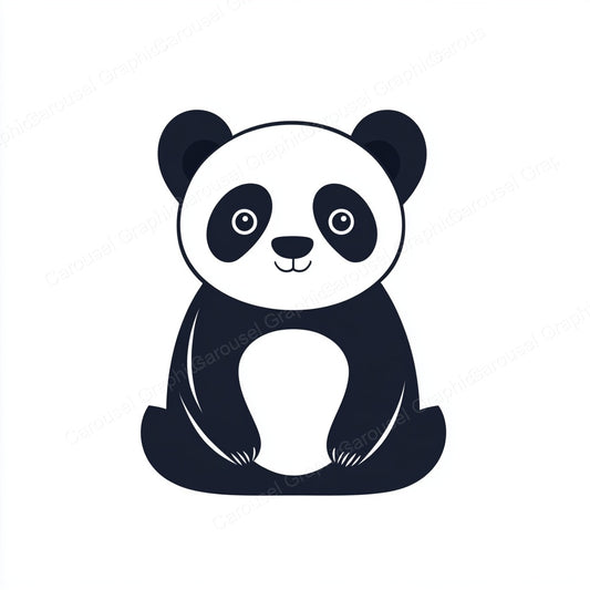 Panda Vector Graphic preview