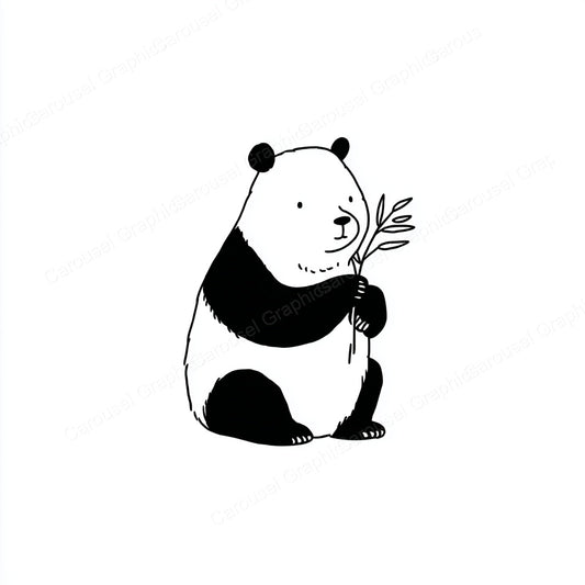 Panda Vector Graphic preview
