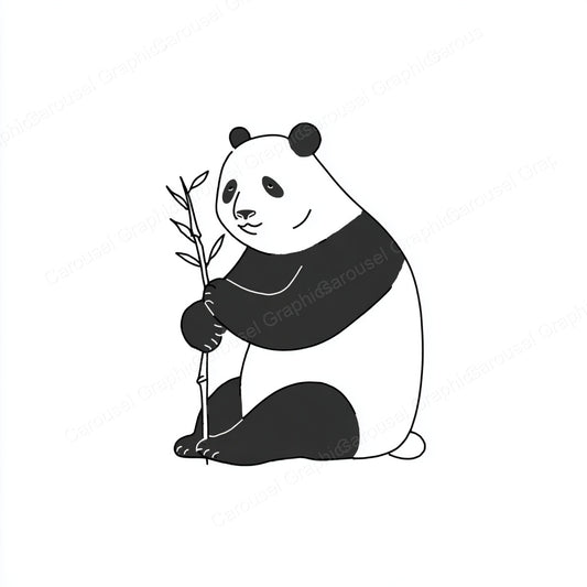 Panda Vector Graphic preview