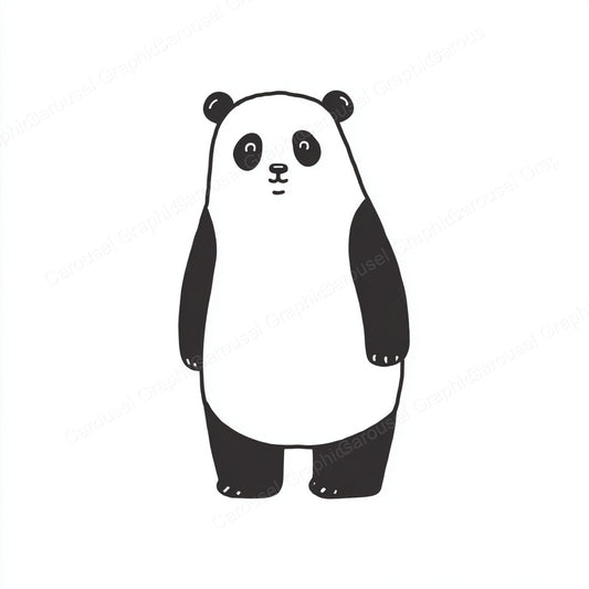 Panda Vector Graphic preview