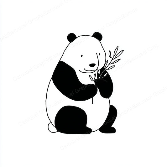 Panda Vector Graphic preview