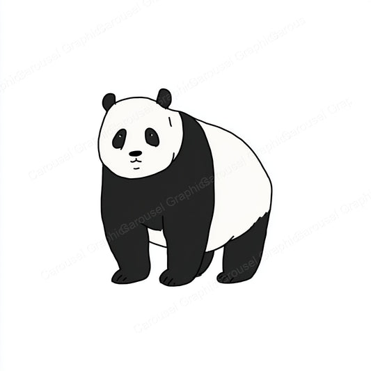 Panda Vector Graphic preview