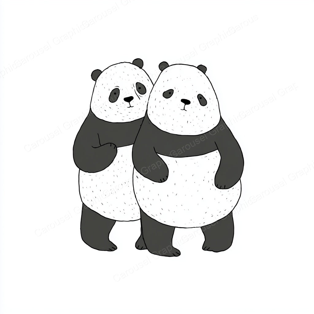 Panda Vector Graphic preview