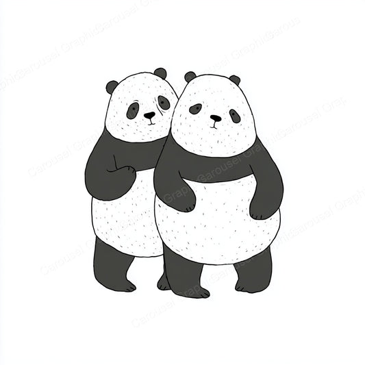 Panda Vector Graphic preview