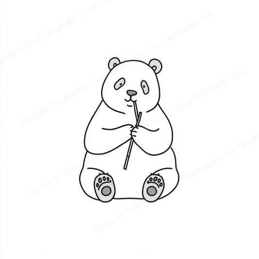 Panda Vector Graphic preview