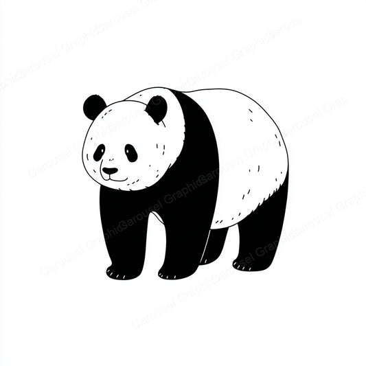 Panda Vector Graphic preview
