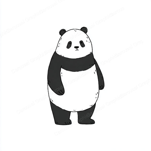 Panda Vector Graphic preview