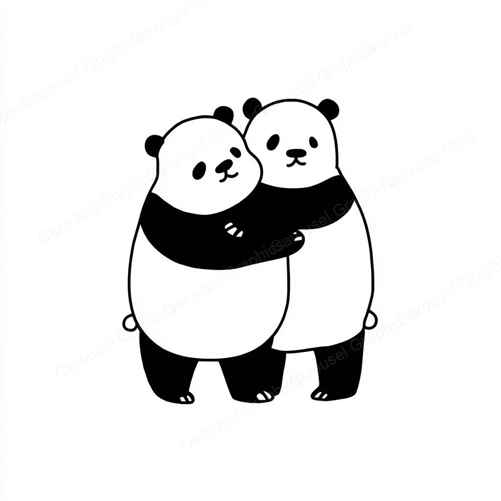 Panda Vector Graphic preview
