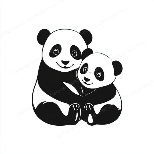 Panda Vector Graphic preview