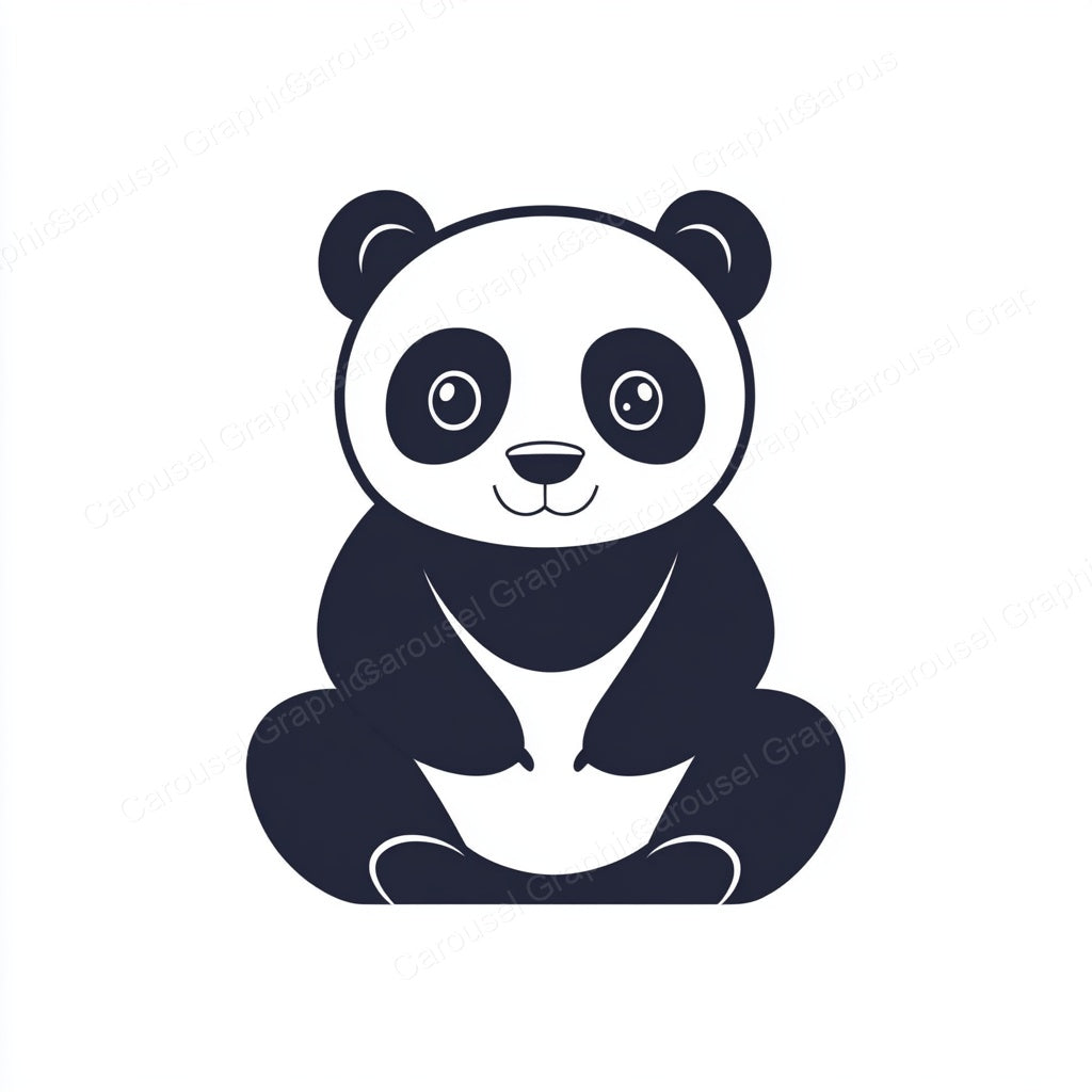 Panda Vector Graphic preview