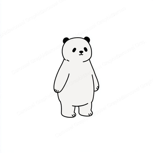 Panda Vector Graphic preview