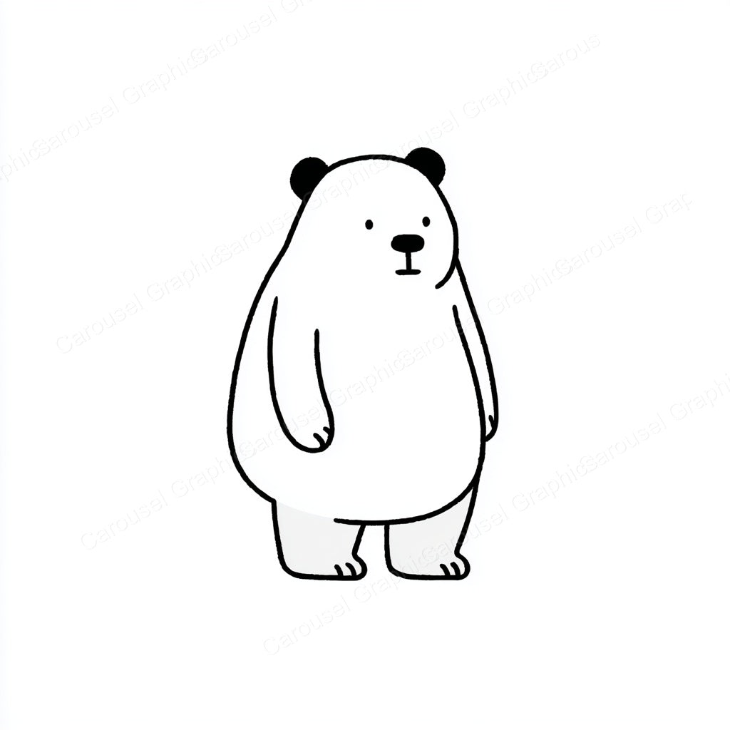 Panda Vector Graphic preview