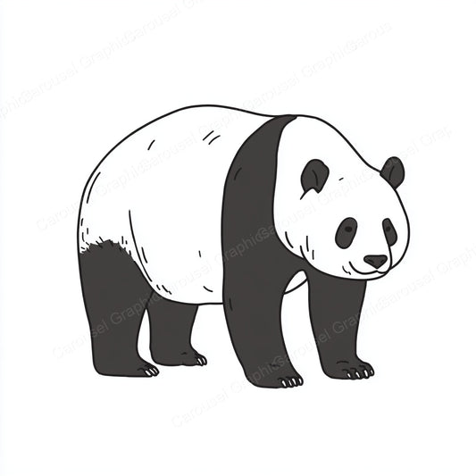 Panda Vector Graphic preview