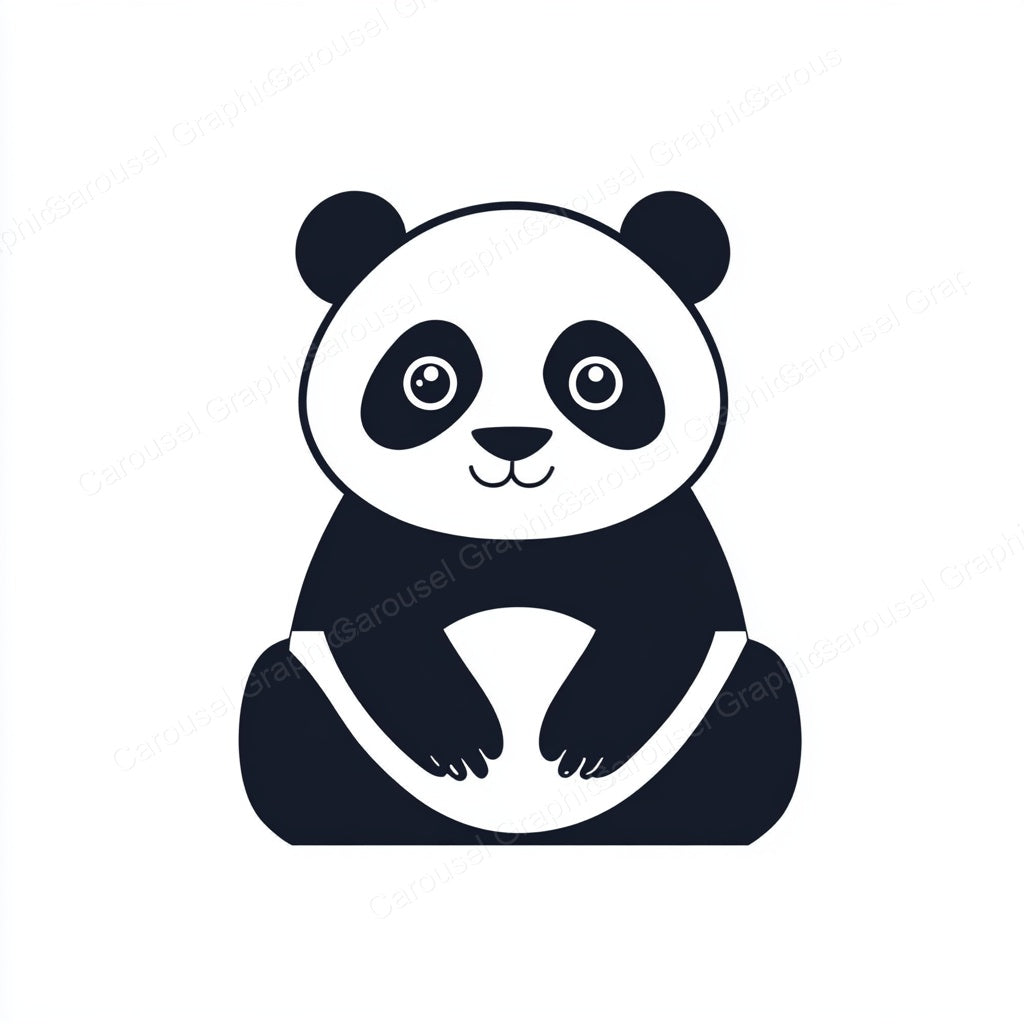 Panda Vector Graphic preview