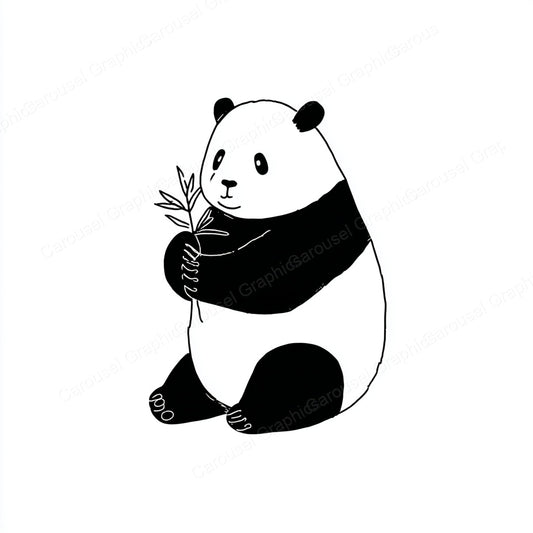 Panda Vector Graphic preview