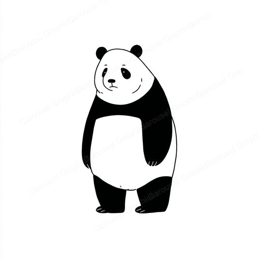 Panda Vector Graphic preview