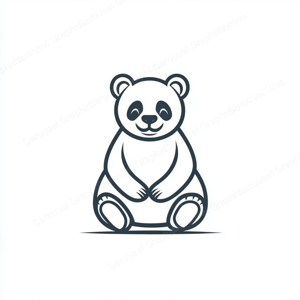 Panda Vector Graphic preview